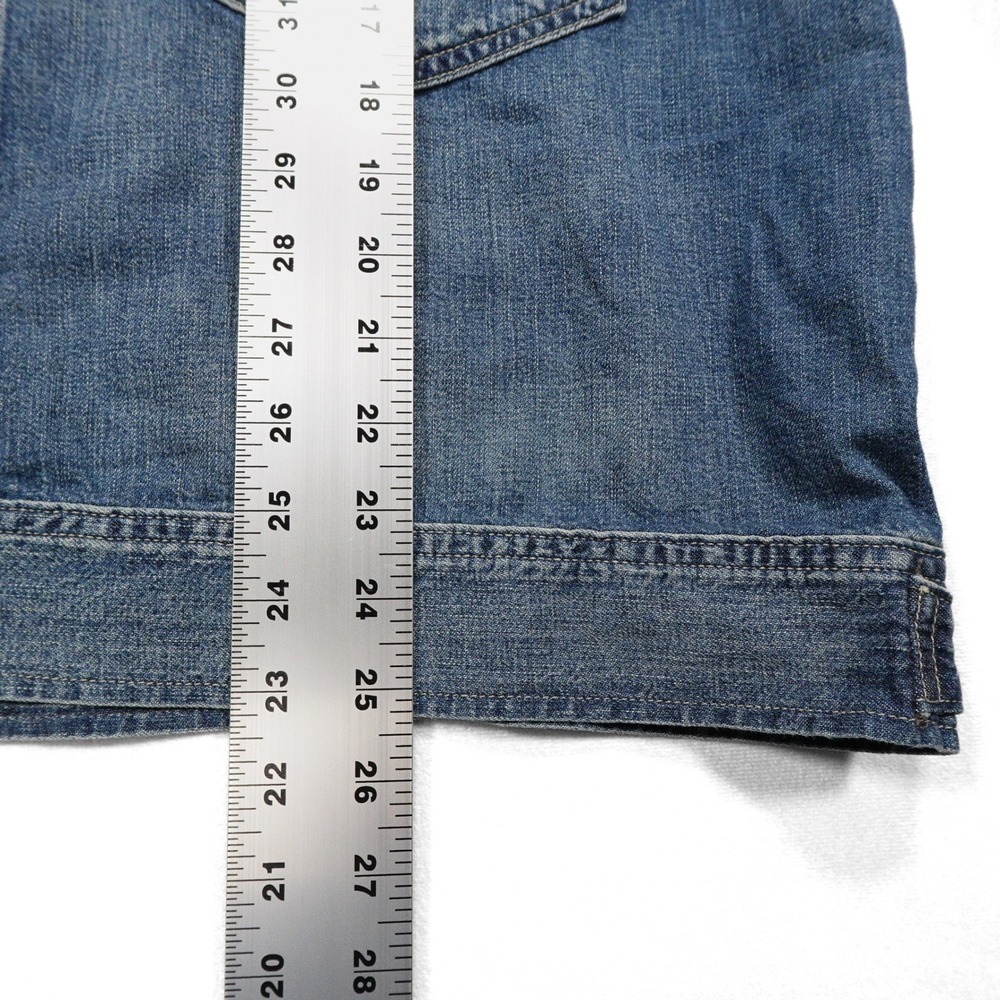 NWT RRL DOUBLE RL Mens XXL Indigo Dye Denim Western Sawtooth Trucker Jean Jacket - Picture 10 of 10
